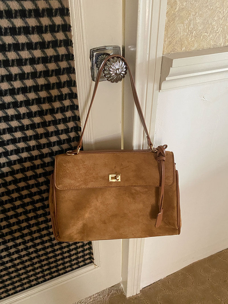 Sac commuter daim vue profil