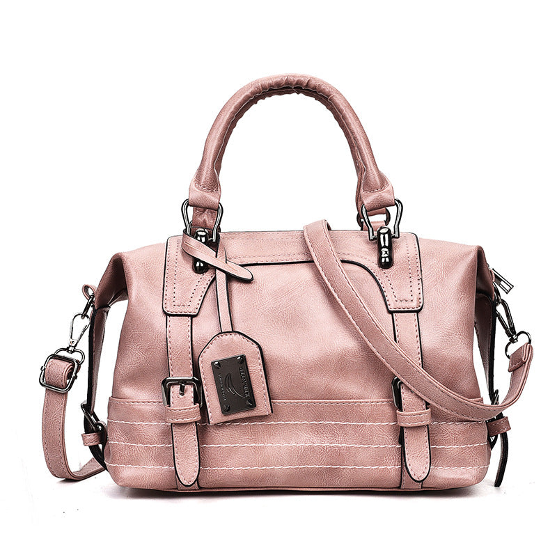 Sac boston marron européen