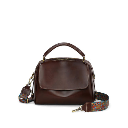 Tote cuir beige standard Alix Vogalia Paris