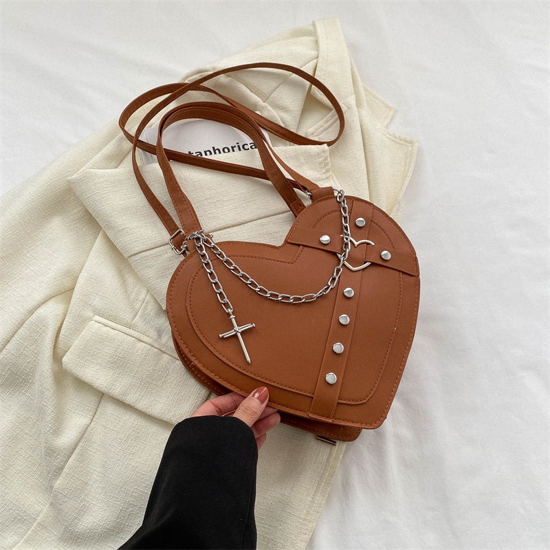 Mini sac cœur vue intérieure