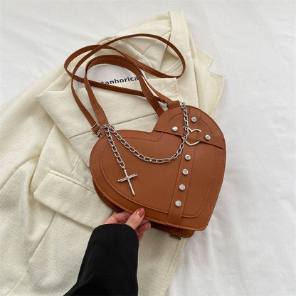 Mini sac cœur vue intérieure