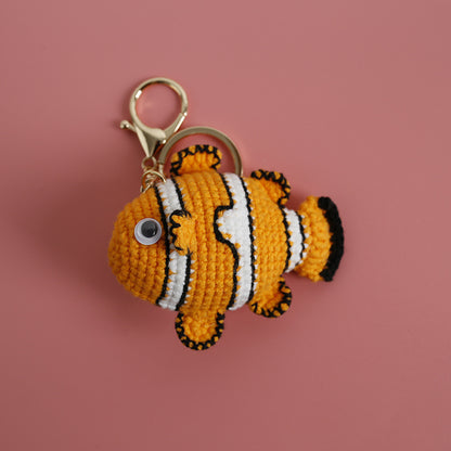 Poisson laine orange