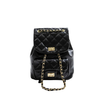 Sac dos casual niche beige texturé
