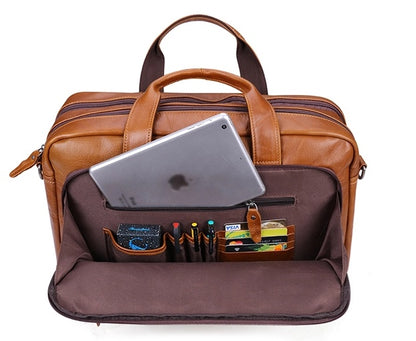 Poignée souple rembourrée de sac en cuir véritable première couche bovin, détail coutures

