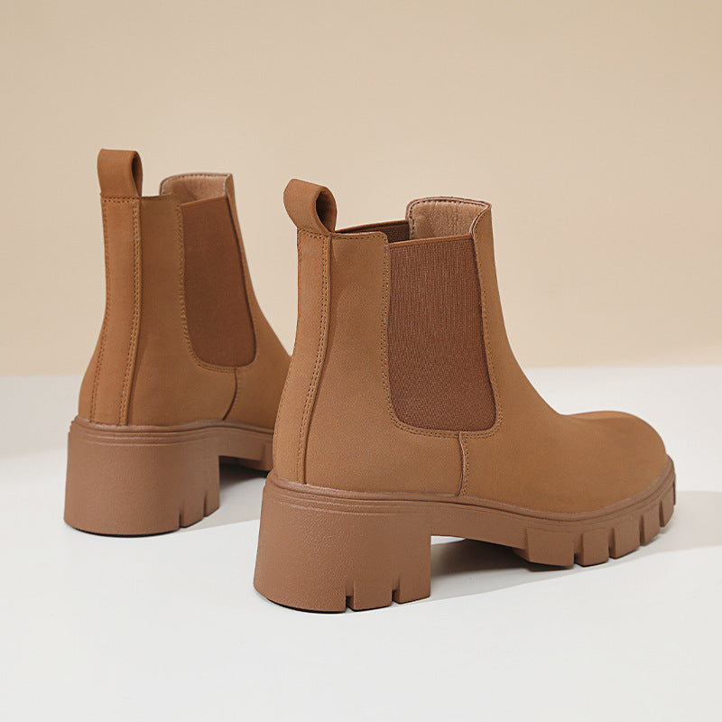 Bottes Femme Style Dr Martens Semelle Épaisse