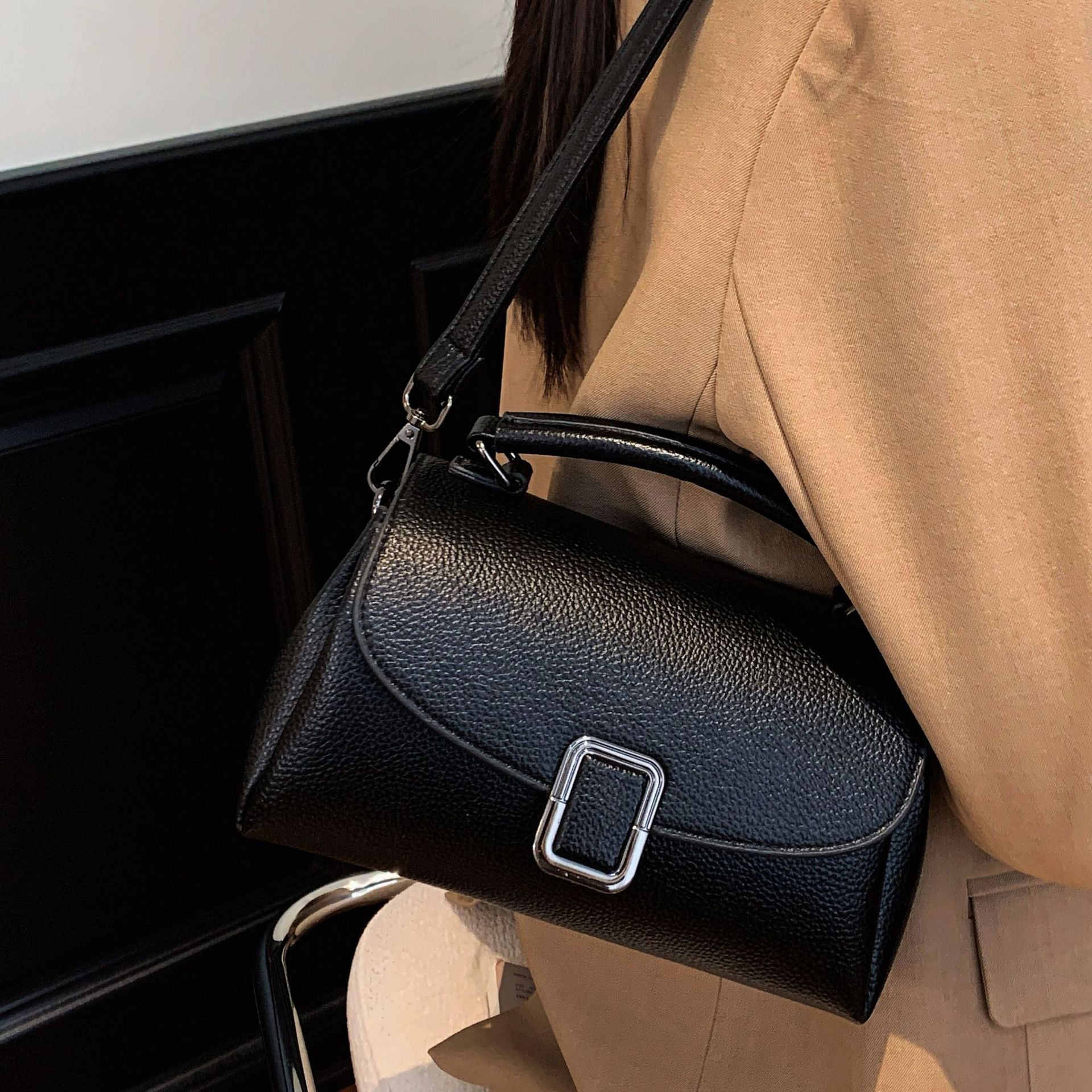 Sac épaule fashion vue intérieure