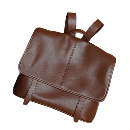 Sac dos cuir vachette végétal vue profil