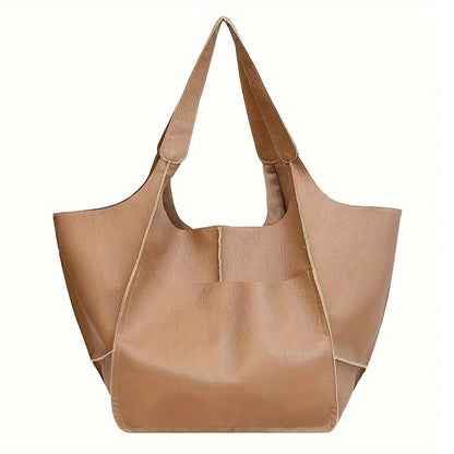 Vogalia Sac à main de grande capacité en cuir souple