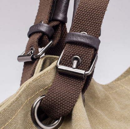 Sac canvas noir dumpling