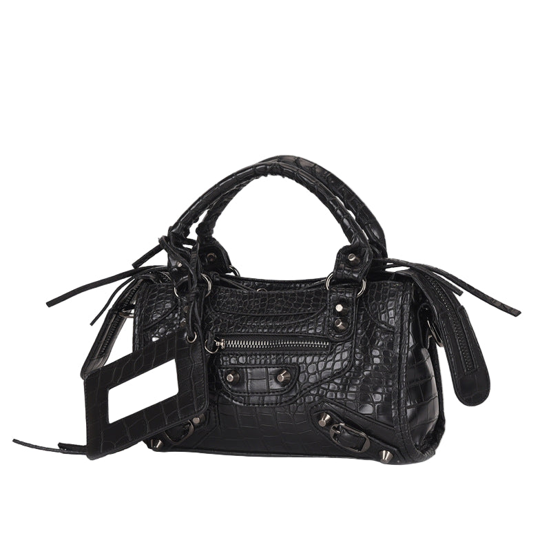 Sac bandoulière femme Classic City compact cuir PU style urbain simple minimaliste