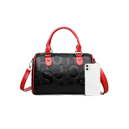 Genuine Leather Shoulder Bag – Large Capacity