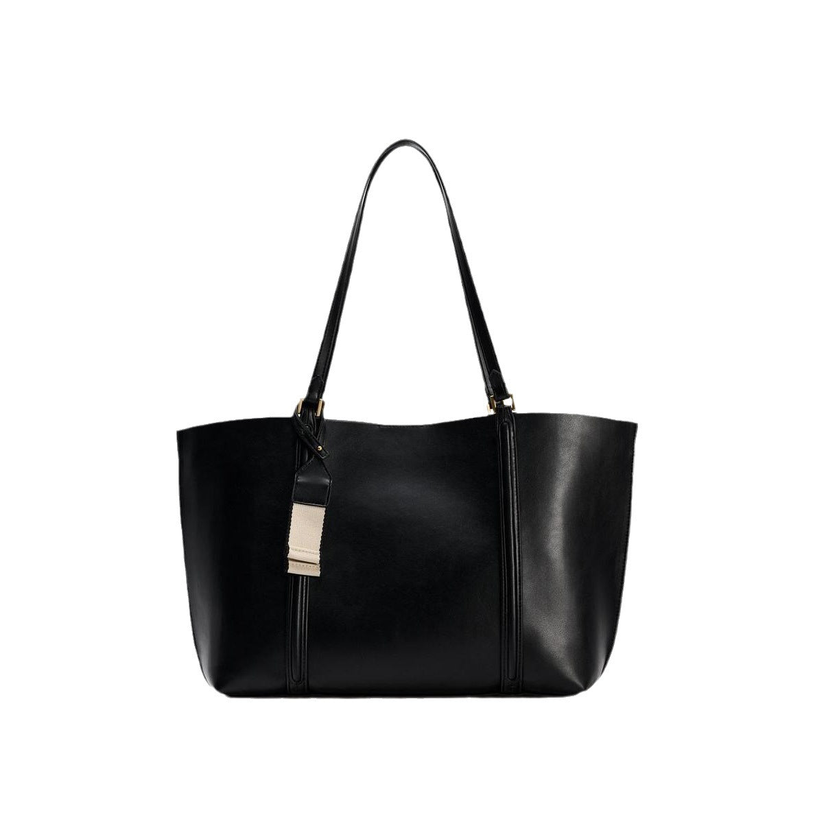 Tote commuter rétro noir