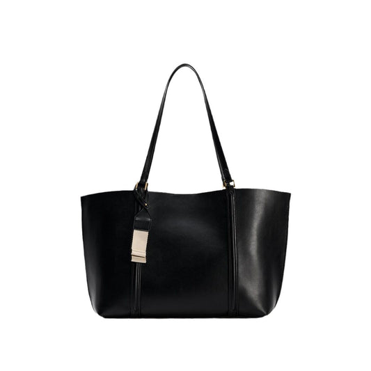 Tote commuter rétro noir