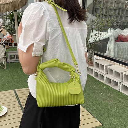 Sac à Main Femme Rayé Vertical Cuir PU