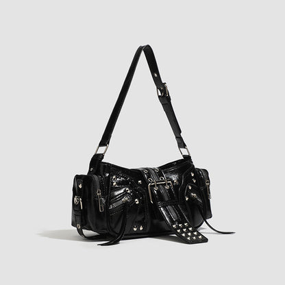 Sac cuir huilé ciré vue intérieure