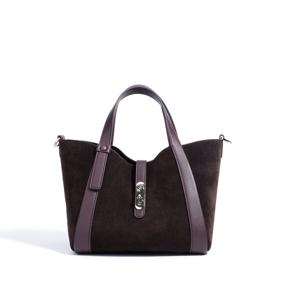 Isadora cuir bleu saphir grande capacité