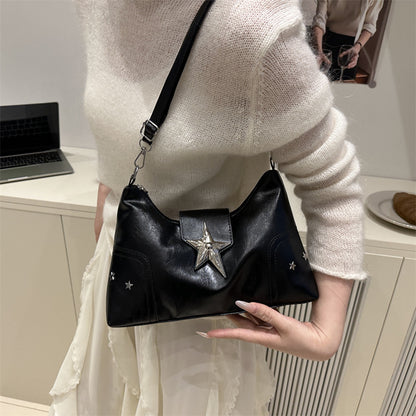 Tote commuter noir edgy