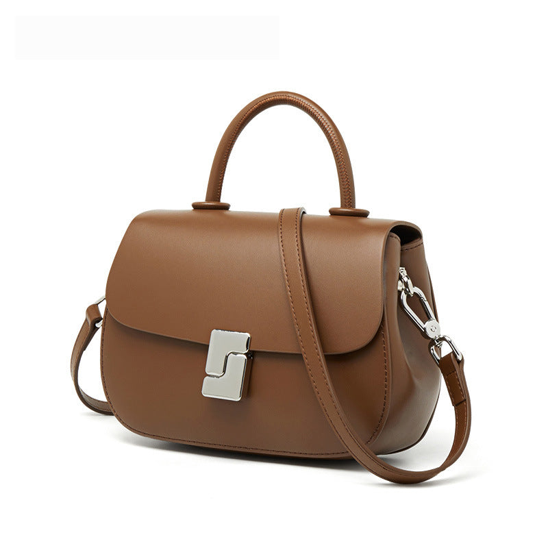 Sac selle beige café 20x7x14
