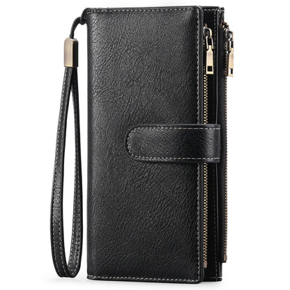 portefeuille femme avec boîte cadeau luxe
