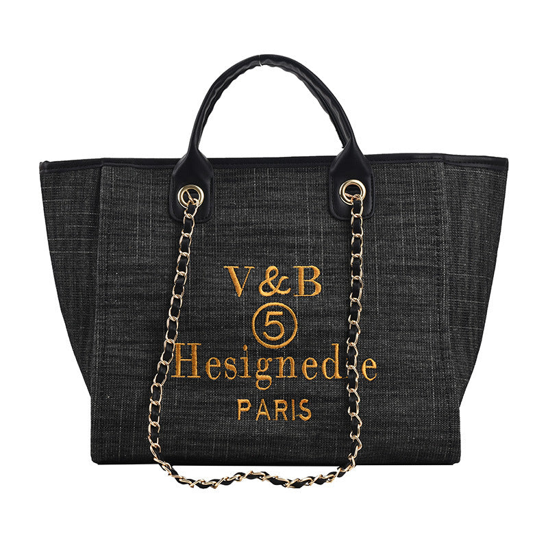 Grand sac main vue face