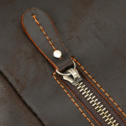 Sac à dos vintage cuir coloris marron clair