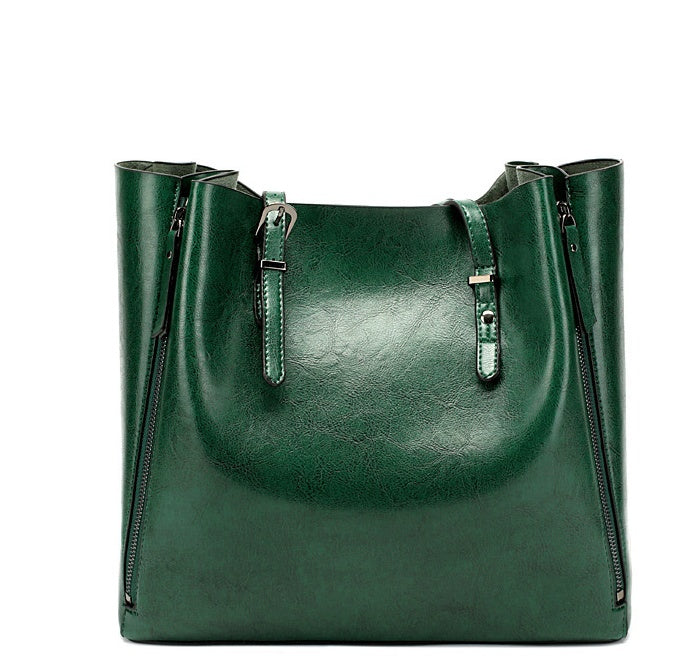Sac seau tote marron européen
