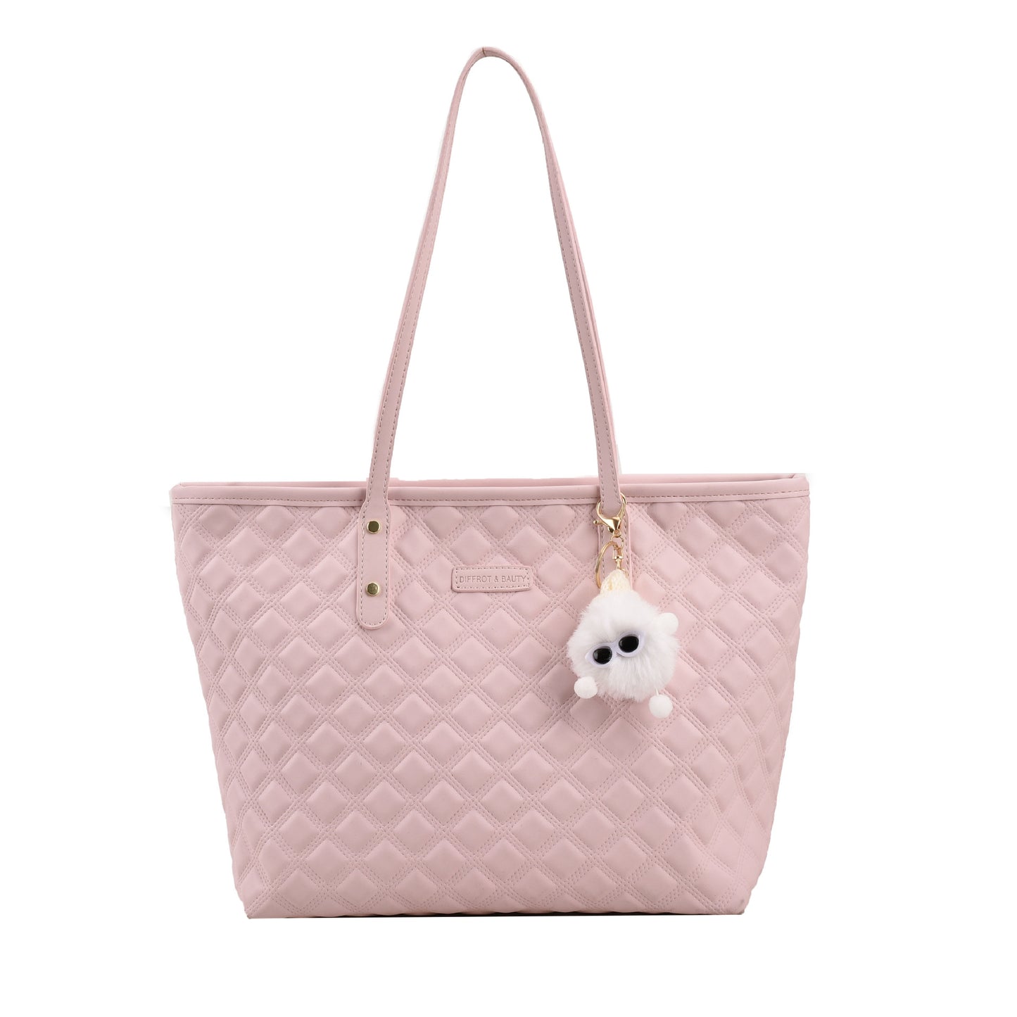 Sac épaule commuter losange noir