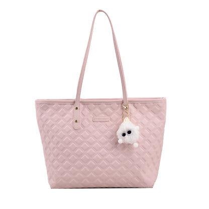 Sac épaule commuter losange noir