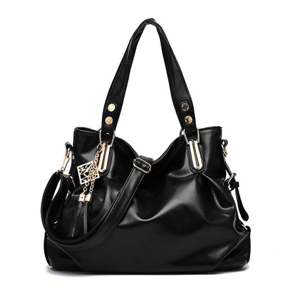 Sac cuir messenger vue face