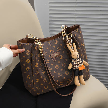 Sac à dos femme grande capacité cuir synthétique café