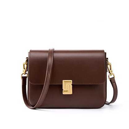 Sac épaule cuir vachette beige Fatima Vogalia Paris