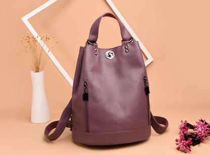Sac seau PU violet