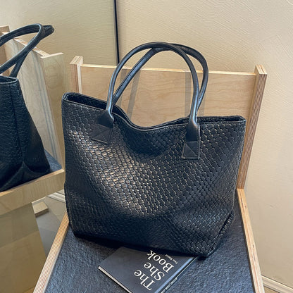 Sac tressé gris qualité