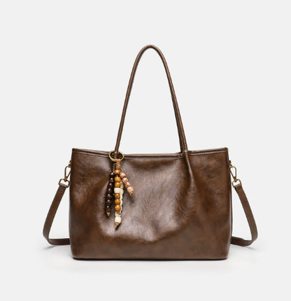 Tote underarm plissé rouge bordeaux