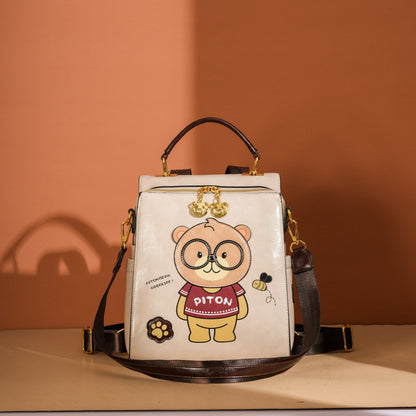 Sac dos ours marron