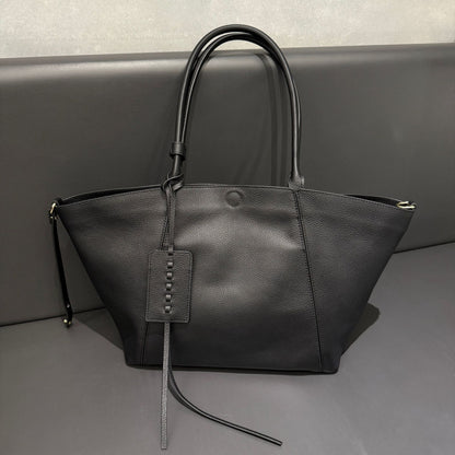 Sac commuter cuir vue profil
