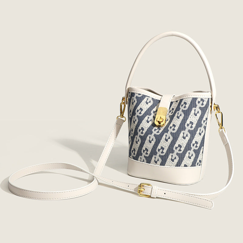 Sac seau canvas vue face