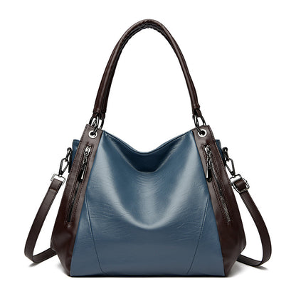 Details coutures contrastees raffinees sac tote minimaliste urbain qualite