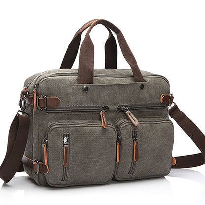 Sac dos crossbody gris