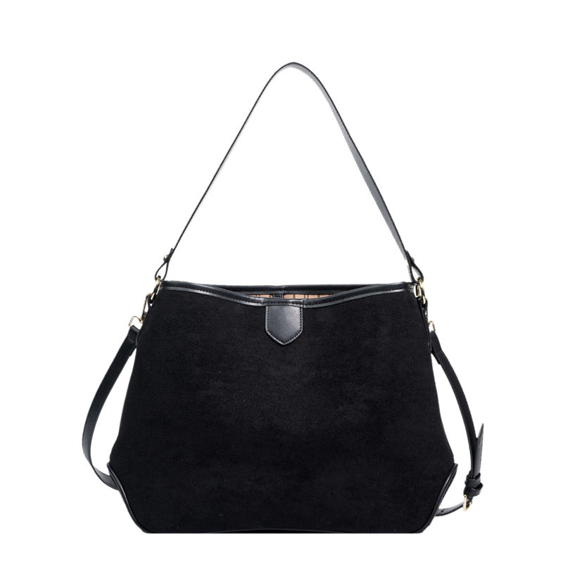 Tote bag cuir maté vert