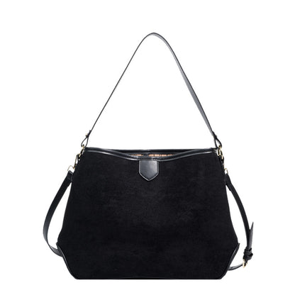 Tote bag cuir maté vert