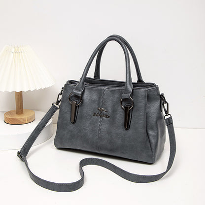 Sac crossbody cuir souple vue face