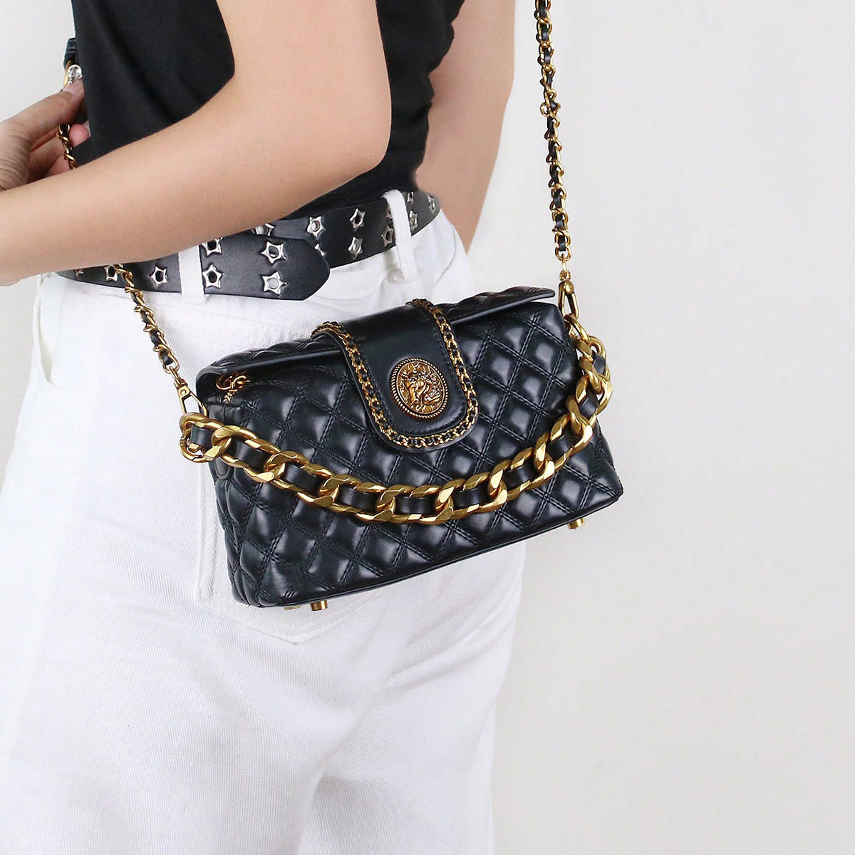Sac crossbody losanges 2 coloris