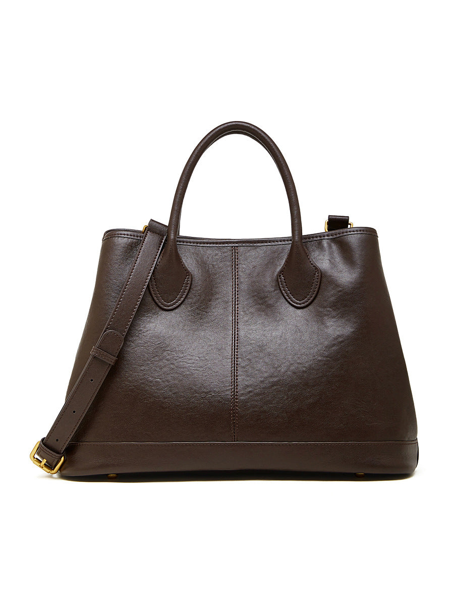 Karine Cuir tote noir 38x16x26