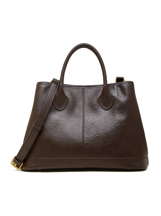 Karine Cuir tote noir 38x16x26