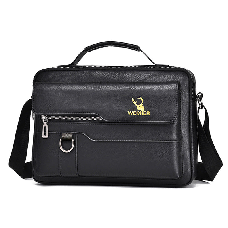 Sac messager marron classique