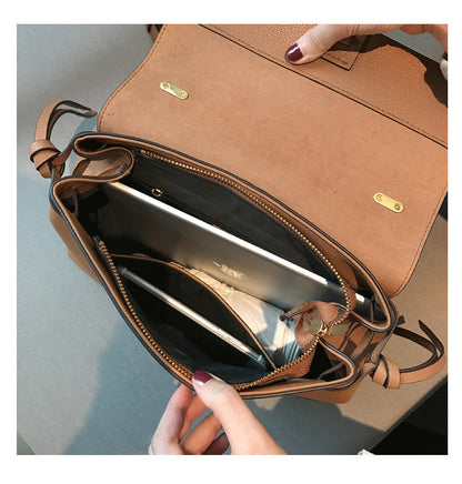 Sac à main femme cuir vue intérieure