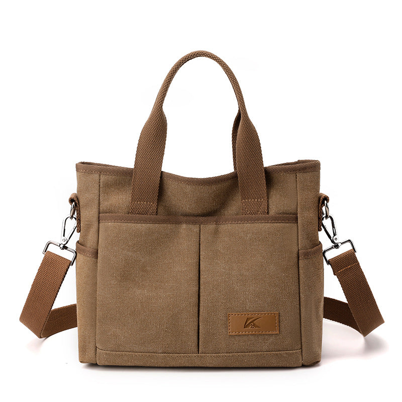 Sac canvas noir tout-usage