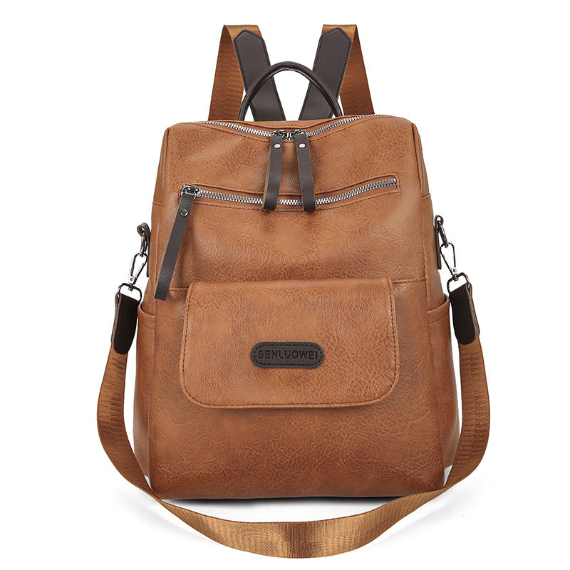 Sac dos PU voyage vue profil