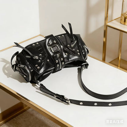 Sac biker détail poche